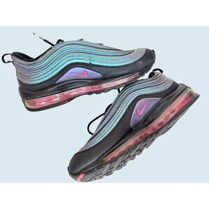 NIKE Youth Kids Air Max 97 GS Throwback Future Sneakers Size 6.5